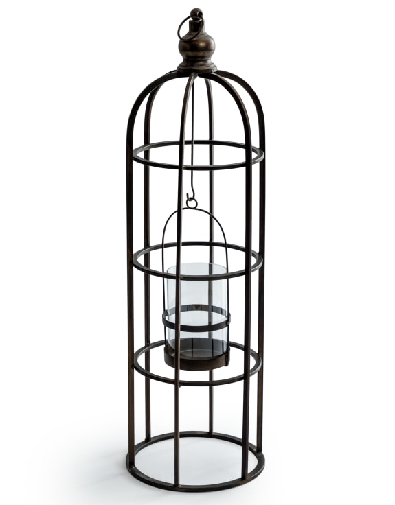 Industrial Birdcage Candle Lantern – Extra Large