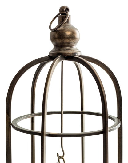 Industrial Birdcage Candle Lantern – Large