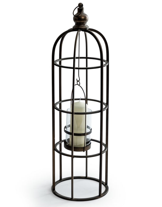 Industrial Birdcage Candle Lantern – Extra Large