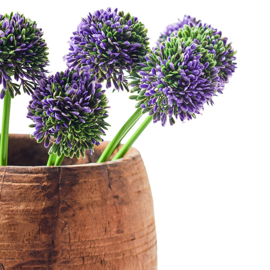 Allium Faux Stem – Purple
