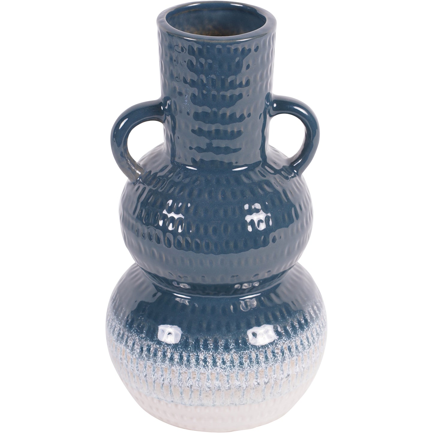 Laneham Stoneware Vase – Blue, Small