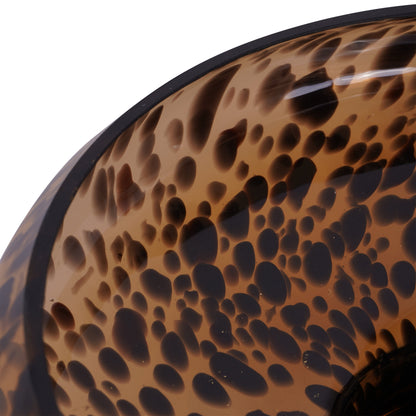 Soren Tortoiseshell Glass Decorative Bowl