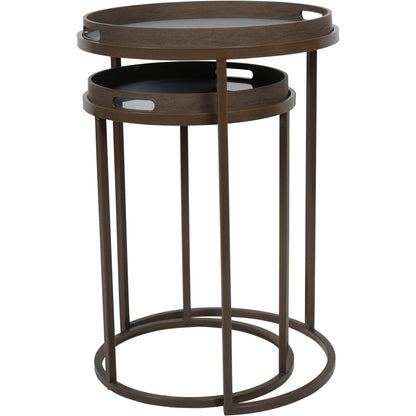 Suffolk Seascape Side Table Set – 2 Piece