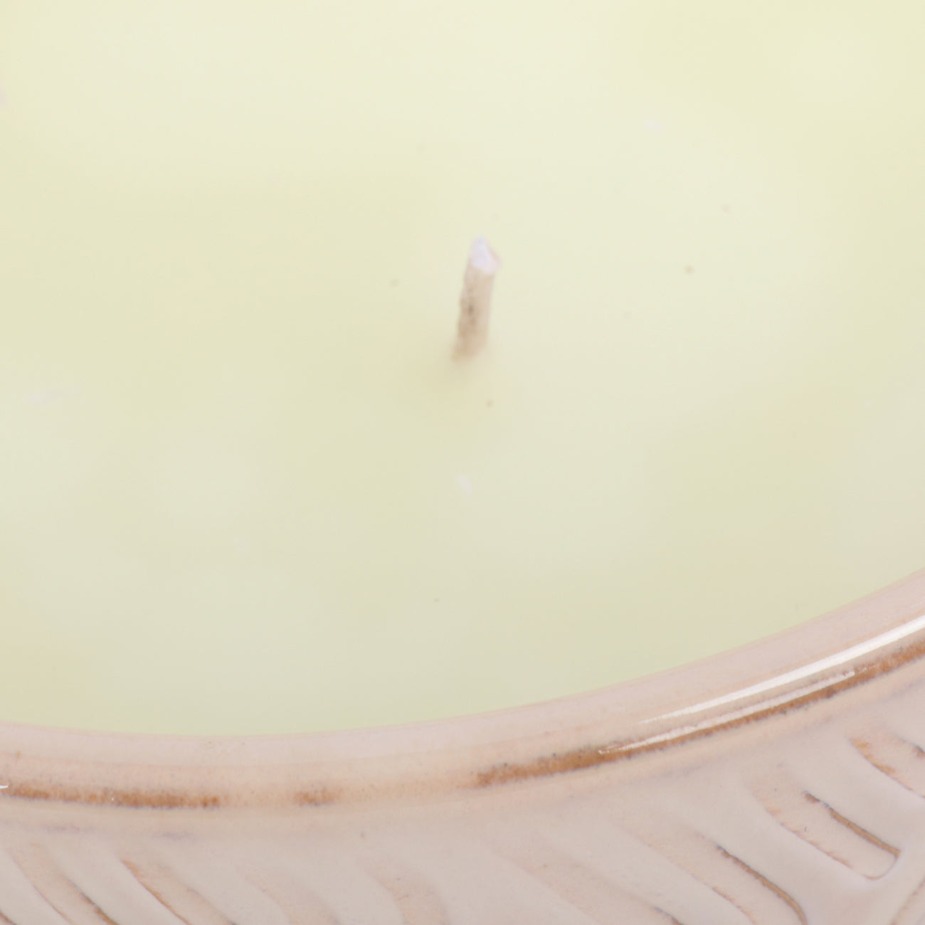 Sienna Triple-Wick Ceramic Candle Bowl – Ivory