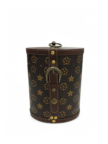 Decorative Cylinder Storage Case Set – 2 Piece