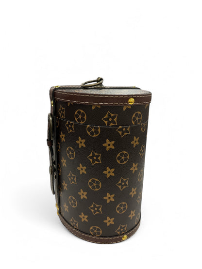 Decorative Cylinder Storage Case Set – 2 Piece