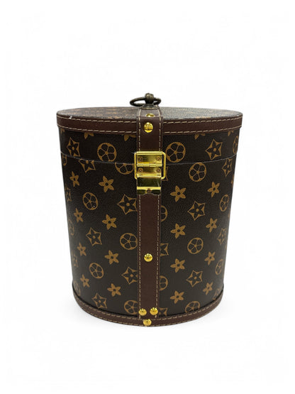 Decorative Cylinder Storage Case Set – 2 Piece